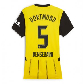 Borussia Dortmund Ramy Bensebaini #5 Dámské Domácí Dres 2024-25 Krátký Rukáv